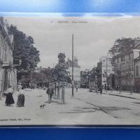 Cpa troyes rue voltaire