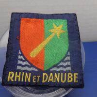 Insigne tissu rhin et danube