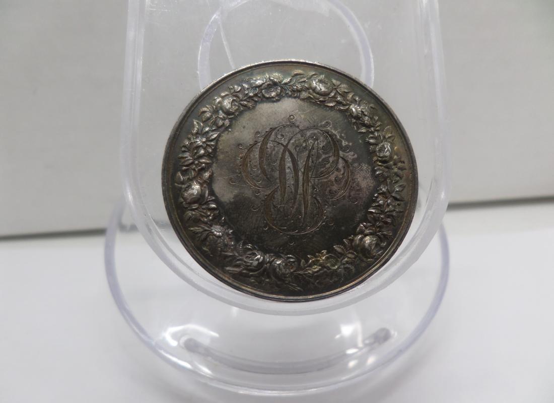 Medaille mariage argent 1860 1