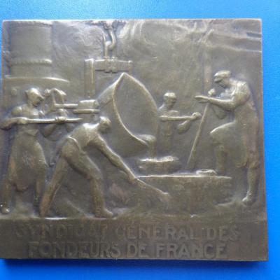 Medaille syndicat des fondeurs