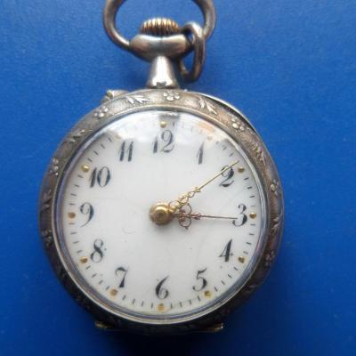 Montre de col argent 2