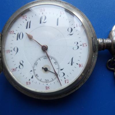 Montre gousset argent 1