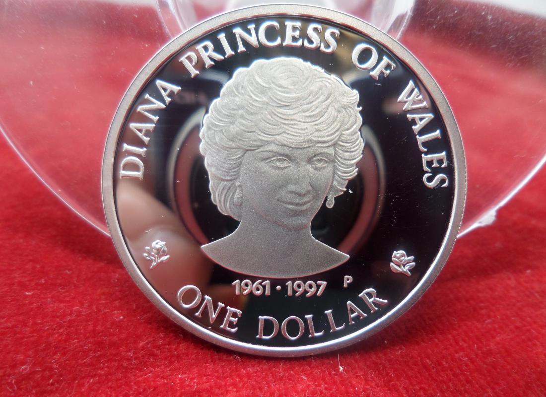One dollar argent princesse diana