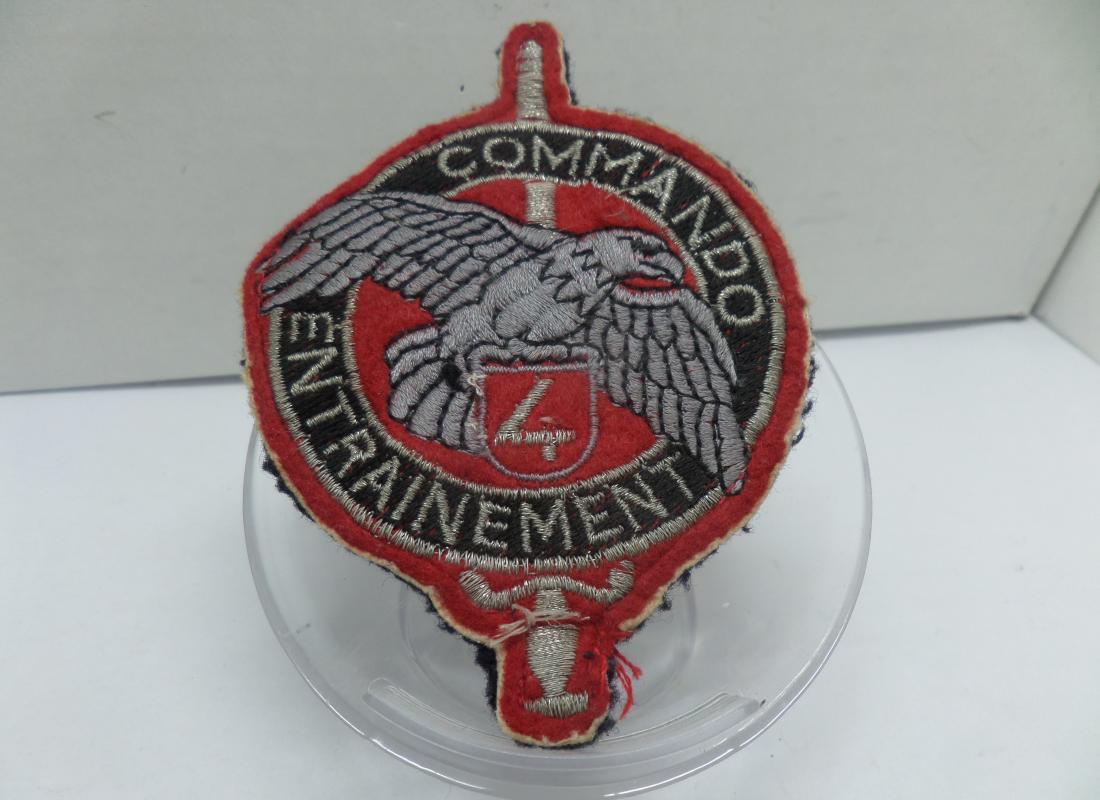 Patch commando entrainement n 4
