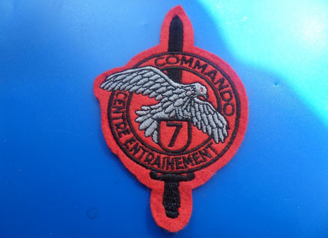 Patch entrainement commando 7 2