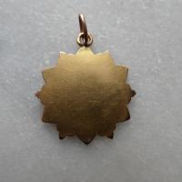 Pendentif or 18k