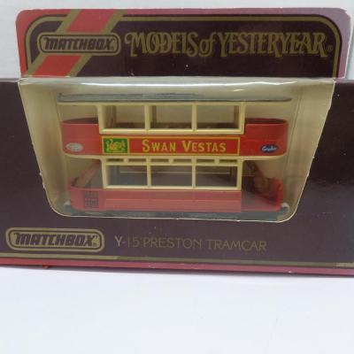 Preston tramcar matchbox
