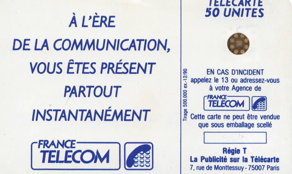 Telecarte f 134 50u sc4 2