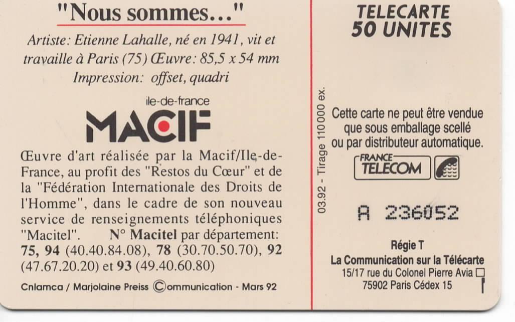 Telecarte f 263 50u so3 2