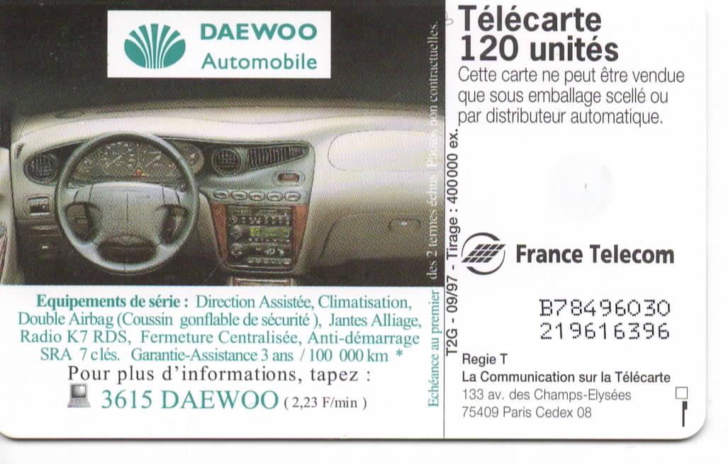 Telecarte f 788 120u gem2 2