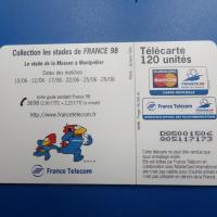 Telecarte football 1998 coupe du monde 1