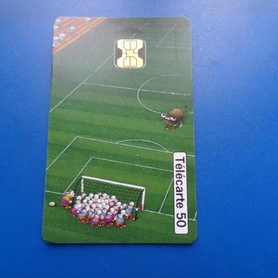 Telecarte football 1998 coupe du monde 16 