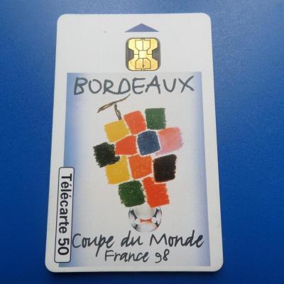 Telecarte football 1998 coupe du monde 18