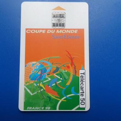Telecarte football 1998 coupe du monde 24