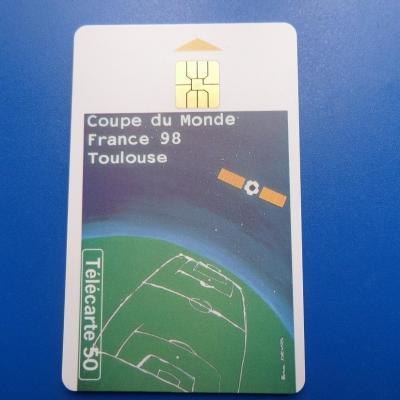 Telecarte football 1998 coupe du monde 26