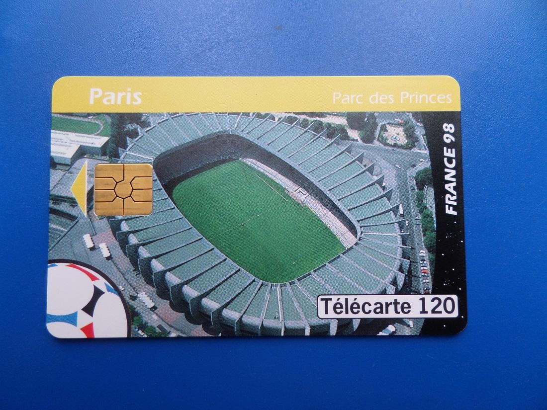 Telecarte football 1998 coupe du monde 4