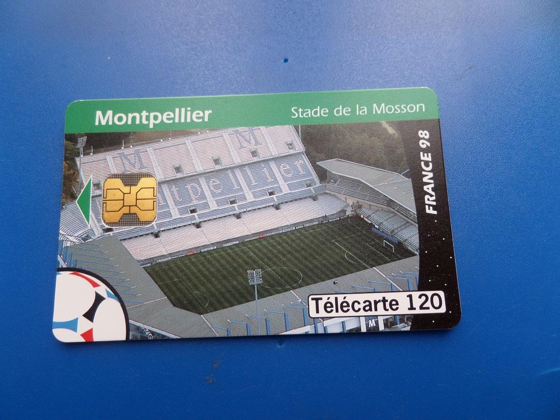 Telecarte football 1998 coupe du monde