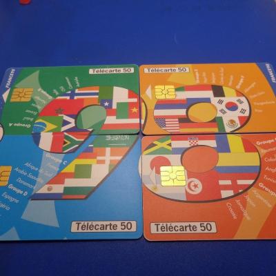 Telecarte footix 1998 coupe du monde 2