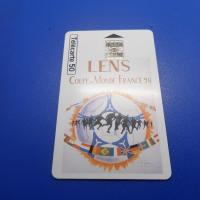 Telecarte footix 1998 coupe du monde lens