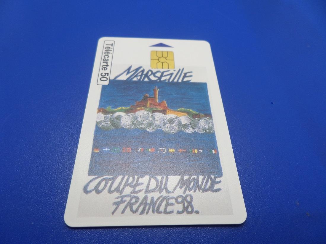 Telecarte footix 1998 coupe du monde marseille