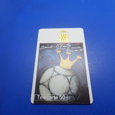 Telecarte footix 1998 coupe du monde saint denis 2