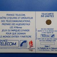 Telecarte jeux olympiques 1 