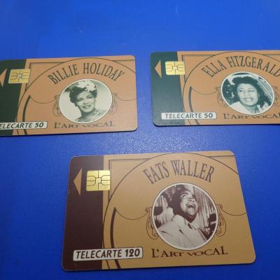 Telecartes collection interpreetes du jazz 2