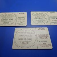 Telecartes collection interpreetes du jazz 3 